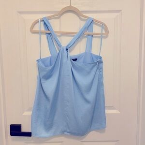 Baby Blue Banana Republic Halter Top Size M